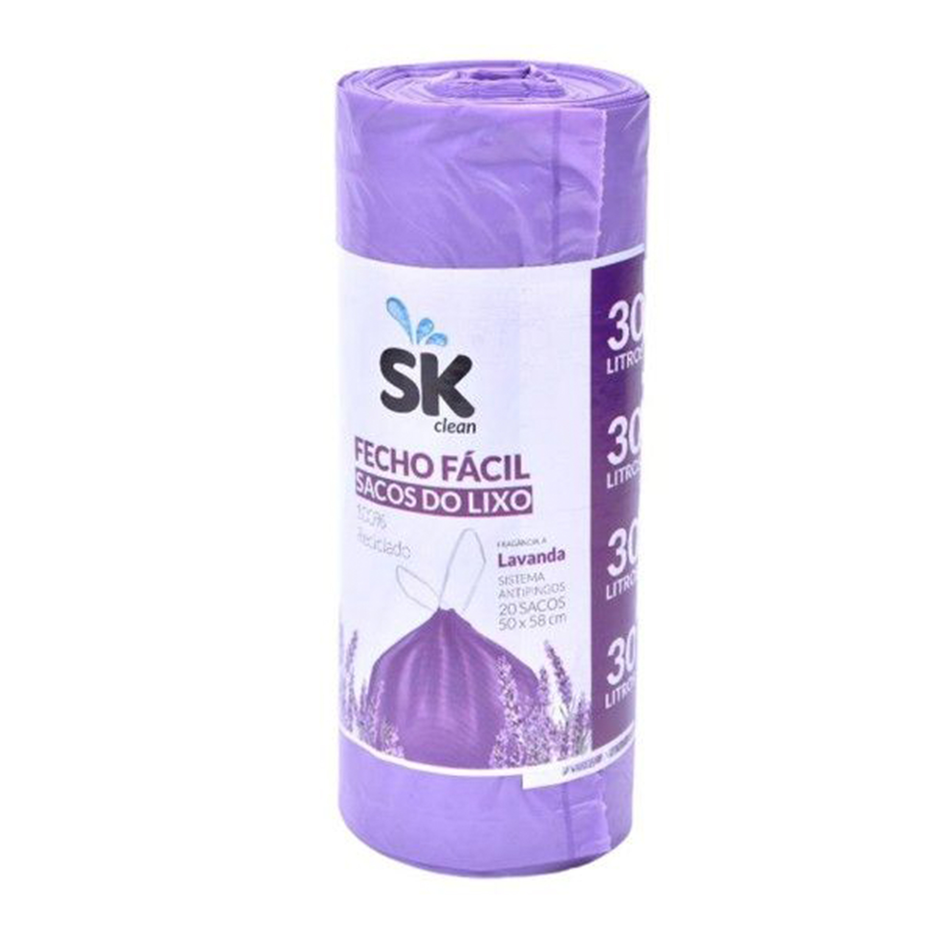 Pack 20 sacos lixo perfumados JOM 60088