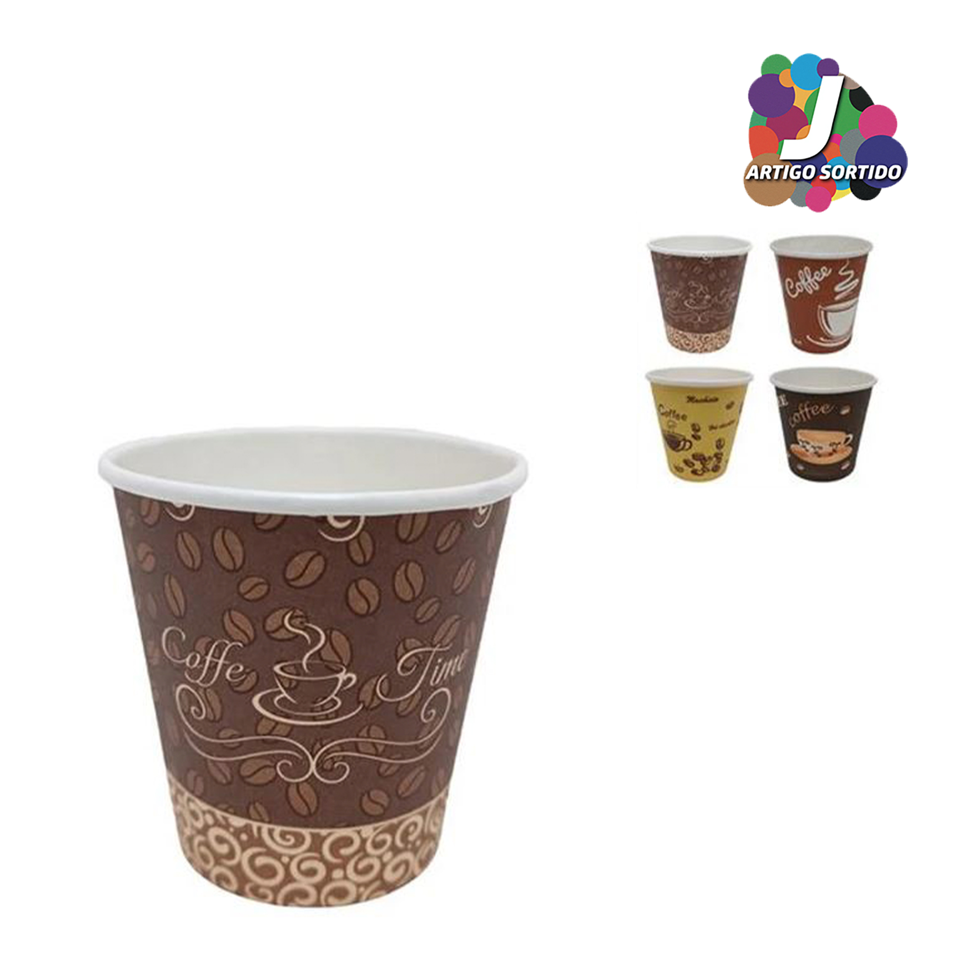 Pack 50 copos café JOM CAFÉ