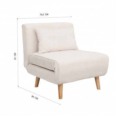 Sofá Cama 1 Lugar JOM GORIZIA Sofá Cama 1 Lugar JOM GORIZIA