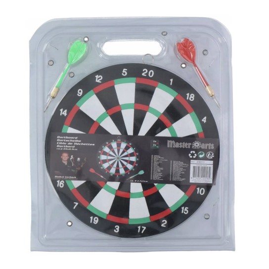 Alvo com 2 dardos JOM MASTER DARTS - Image product