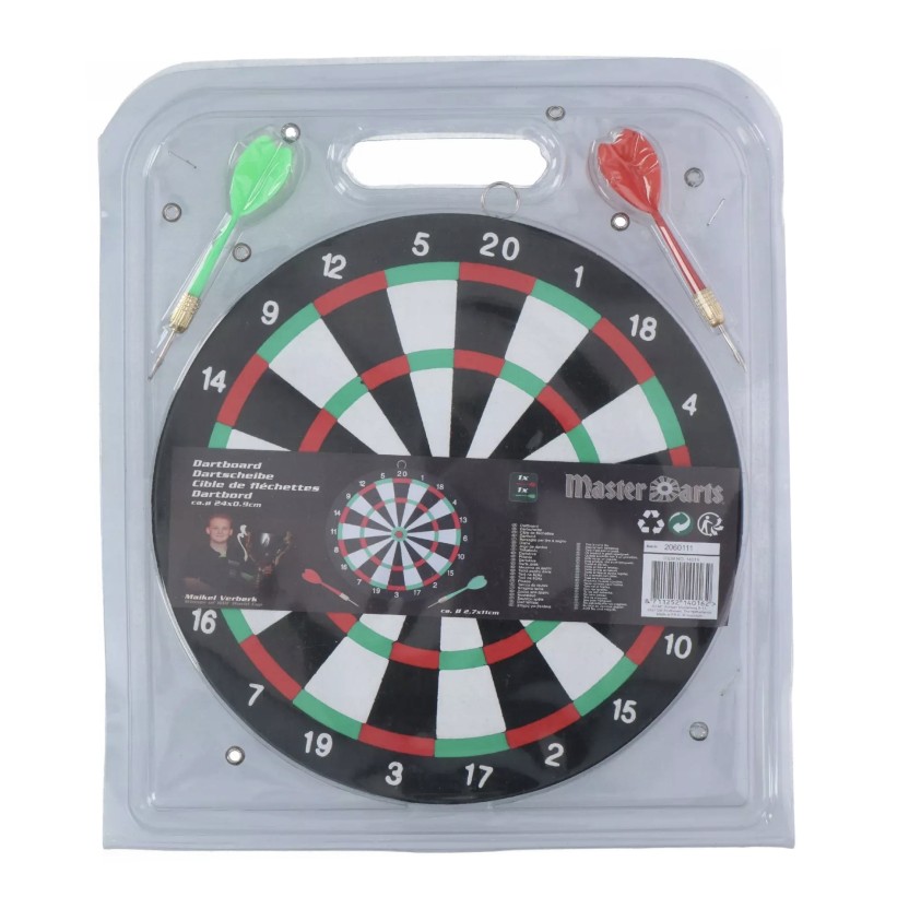 Alvo com 2 dardos JOM MASTER DARTS