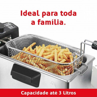 Fritadeira HAEGER DF-3SS.020A Fritadeira HAEGER DF-3SS.020A