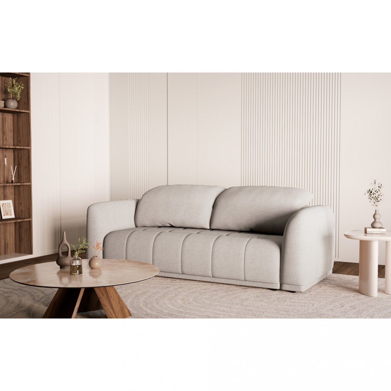 Sofá 3 lugares JOM Austin