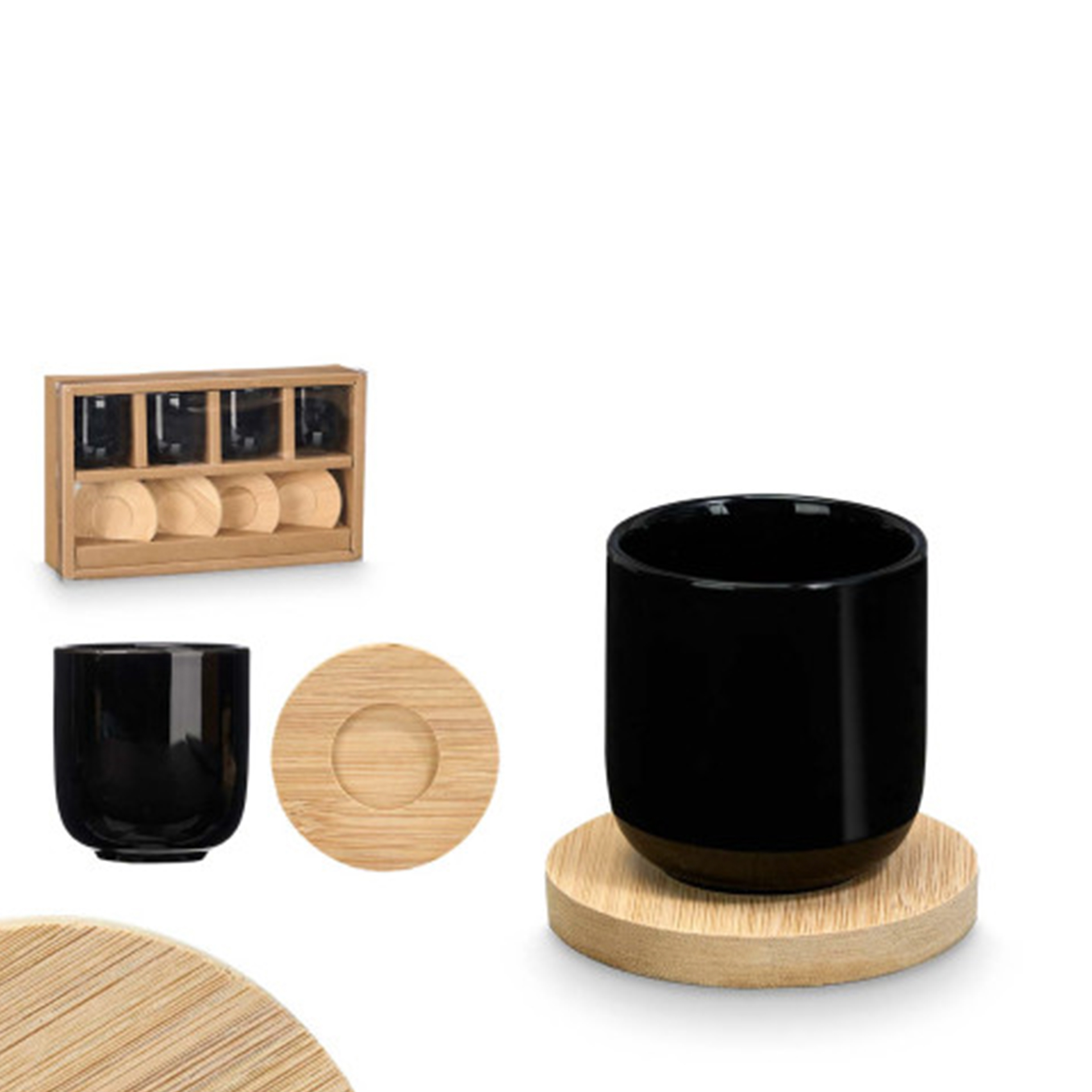 Conjunto 4 copos café JOM 60497