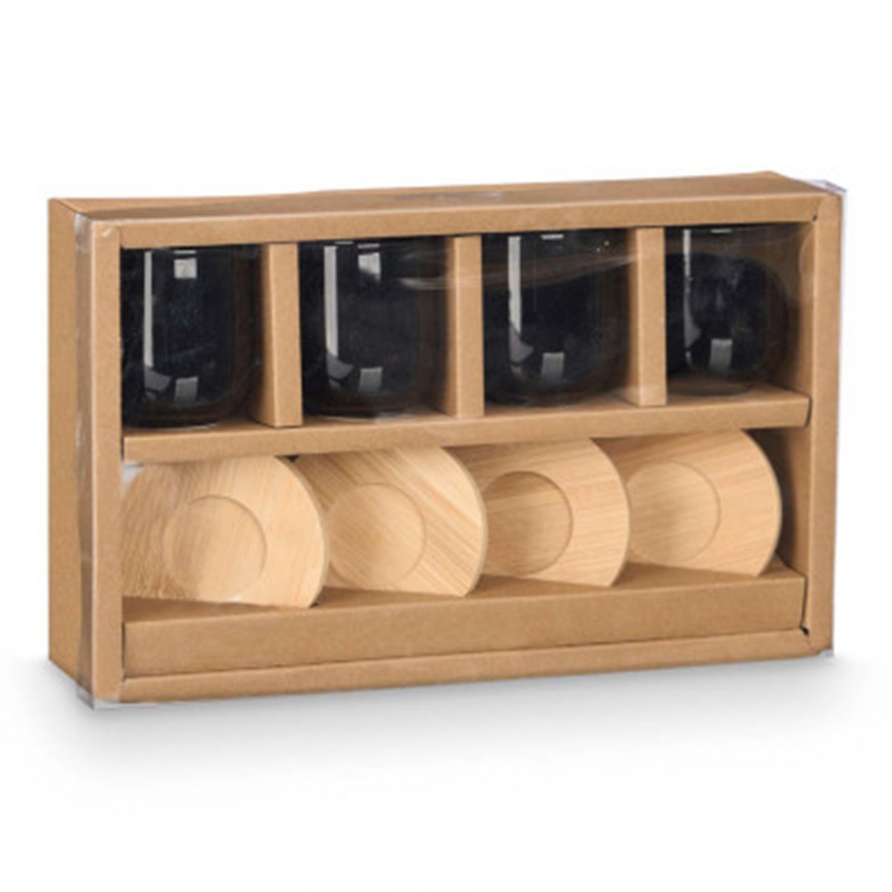 Conjunto 4 copos café JOM 60497