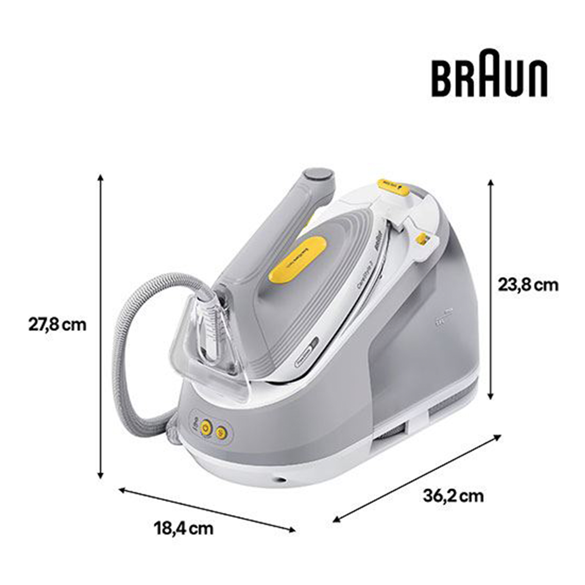 Ferro com Caldeira BRAUN IS 3231GY