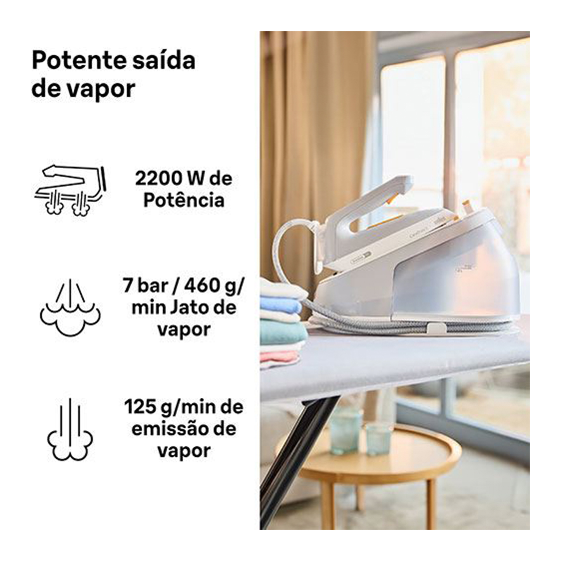 Ferro com Caldeira BRAUN IS 3231GY