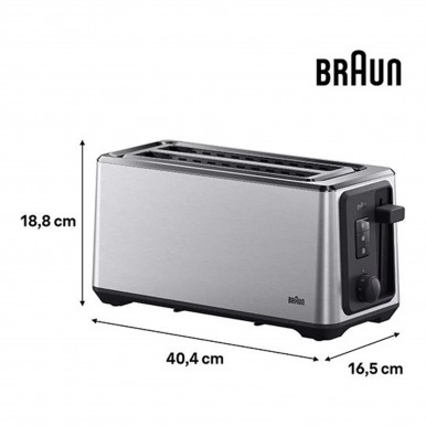 Torradeira BRAUN HT5220BK Torradeira BRAUN HT5220BK