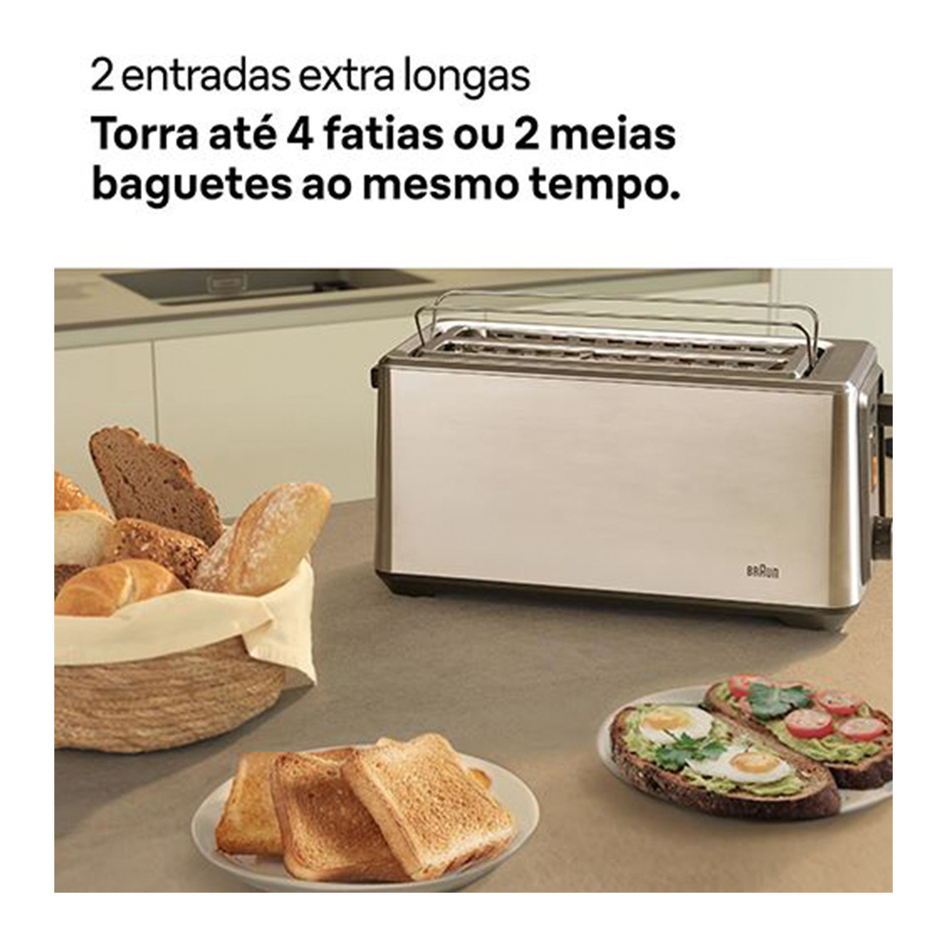 Torradeira BRAUN HT5220BK