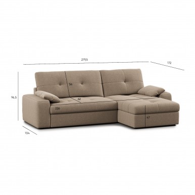 Sofa de chais JOM Juan Sofa de chais JOM Juan