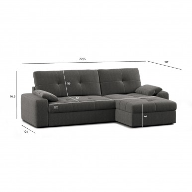 Sofa de chais JOM Juan Sofa de chais JOM Juan