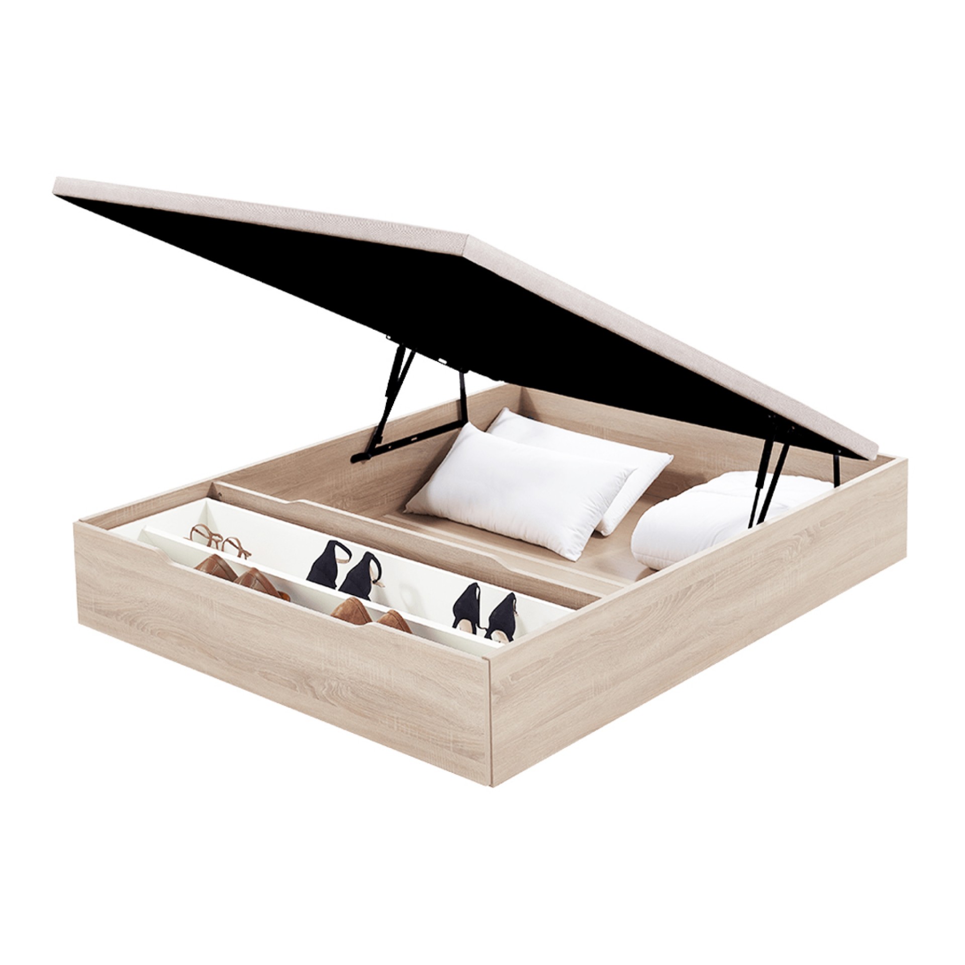 Base Rebatível com sapateira MOLAFLEX Wood25ZP