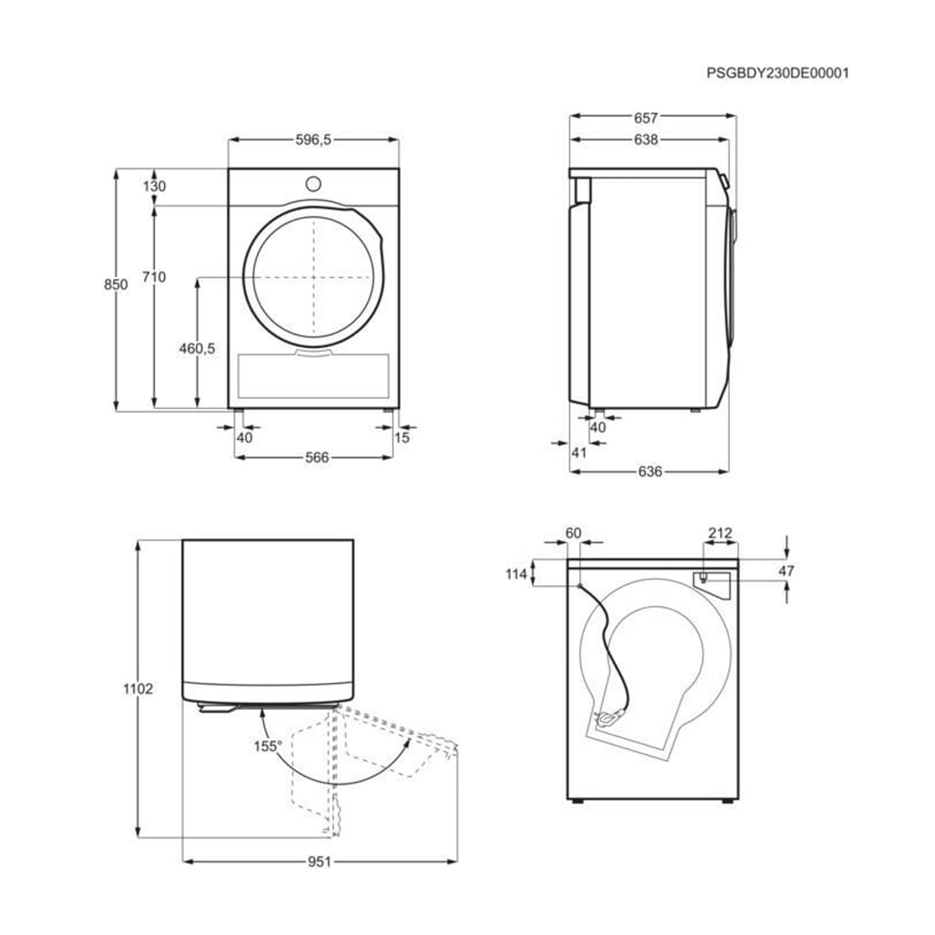 Máquina Secar Roupa AEG TR719G4PB