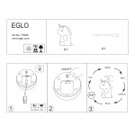 Luz presena EGLO 75946 Unicrnio