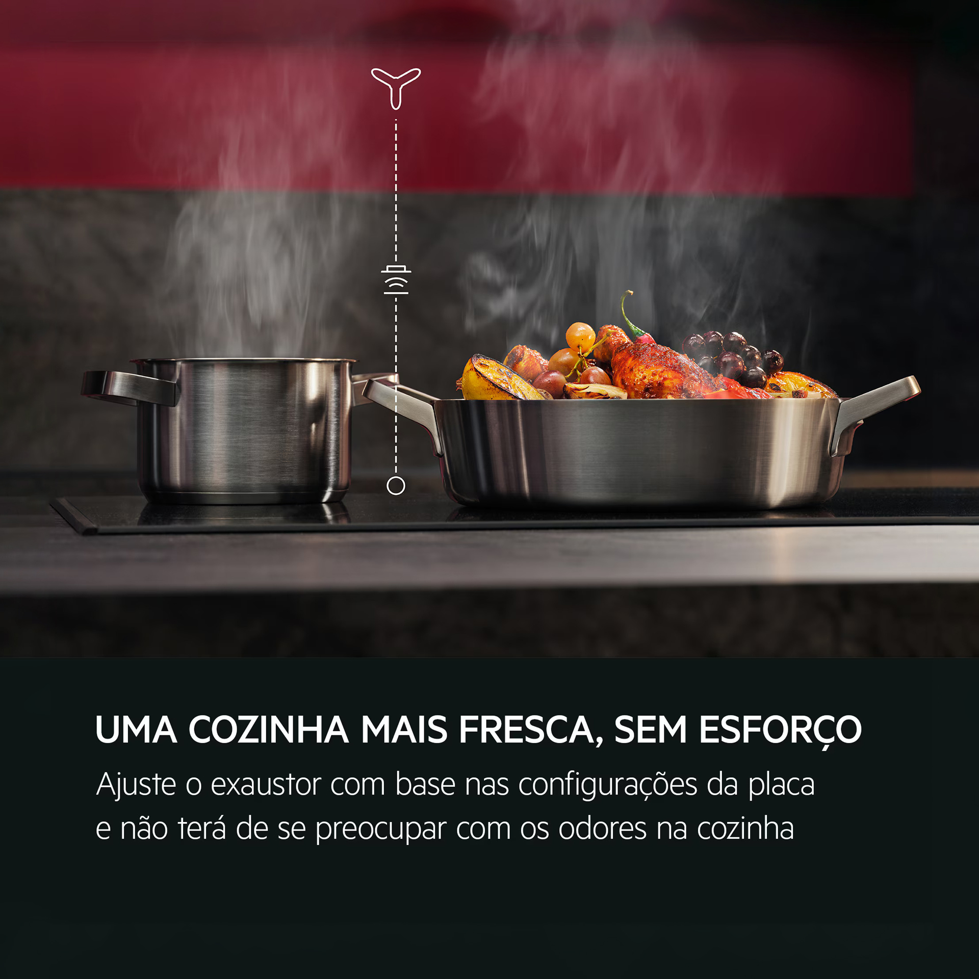 Placa de Indução AEG TN64IA0BIB