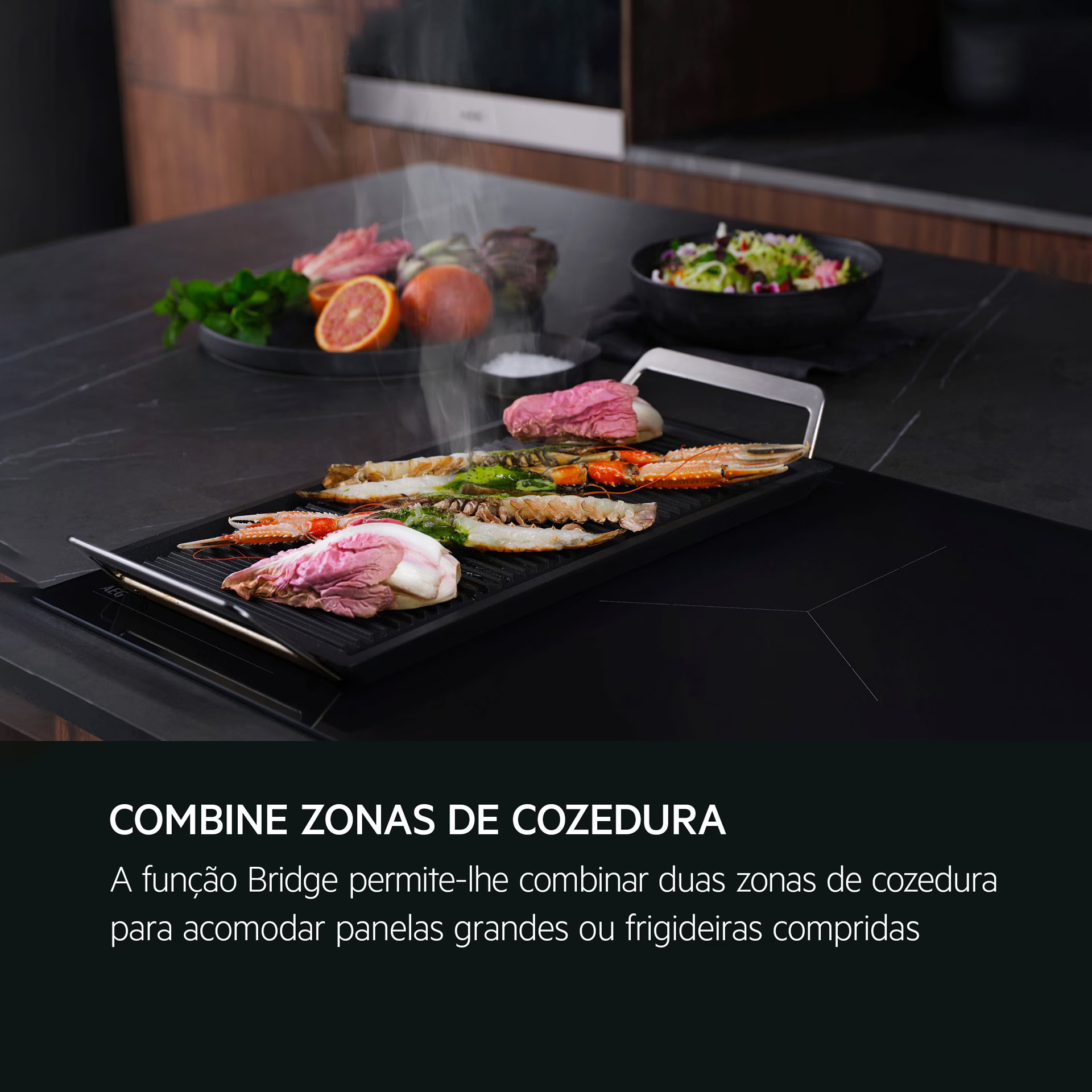 Placa de Indução AEG TO64IM0BIB