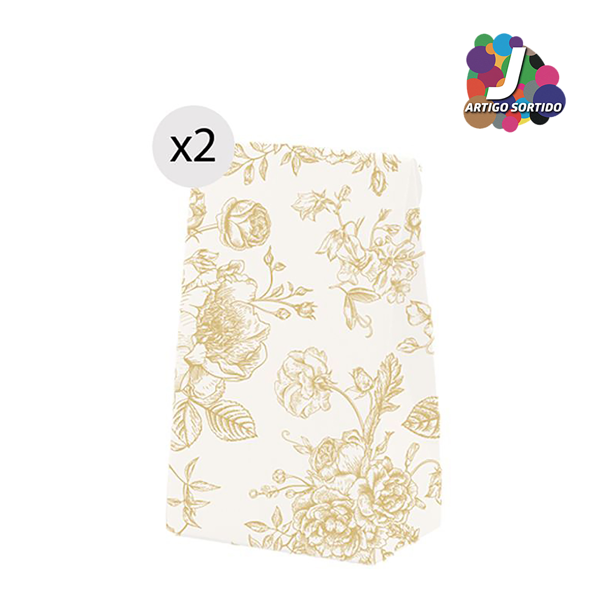 Conjunto 4 sacos presente JOM 304144