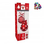 Saco para garrafa natal JOM 32504 Saco para garrafa natal JOM 32504
