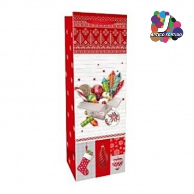 Saco para garrafa natal JOM 32504