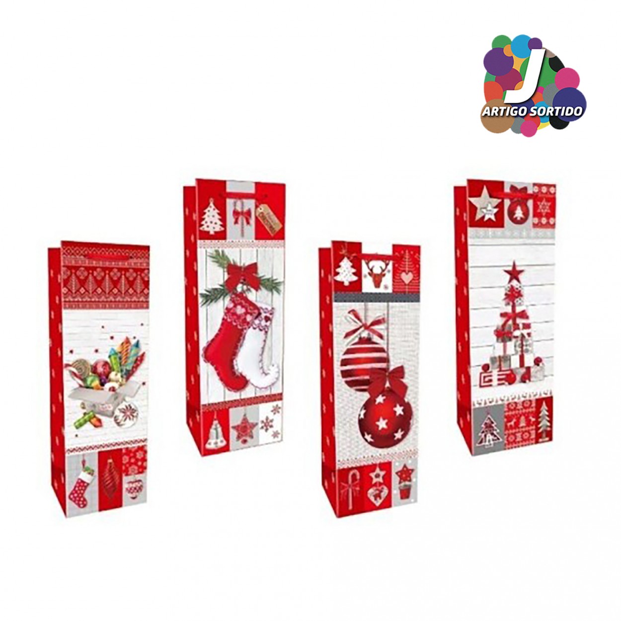 Saco para garrafa natal JOM 32504