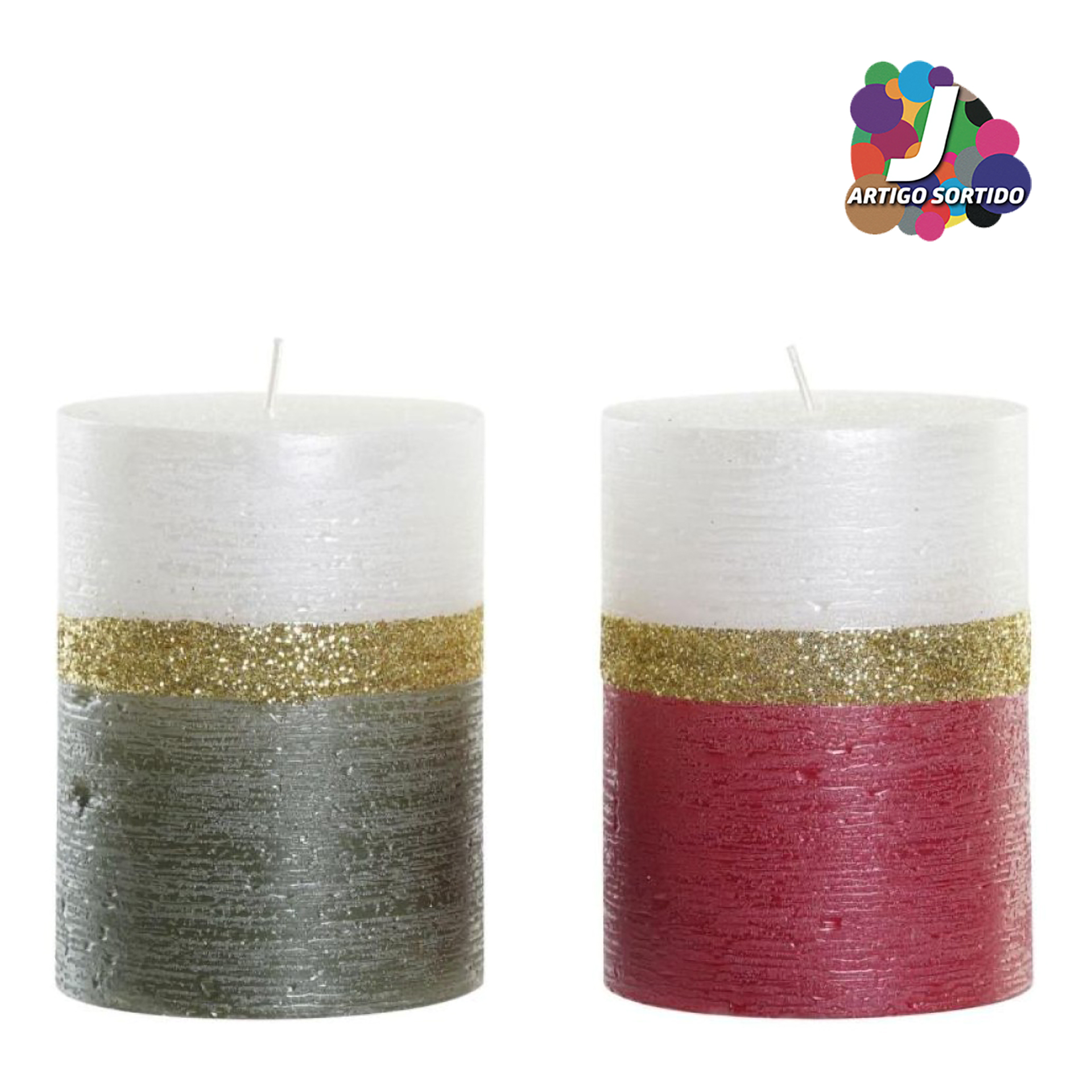 Vela cera purpurina JOM NV-184365