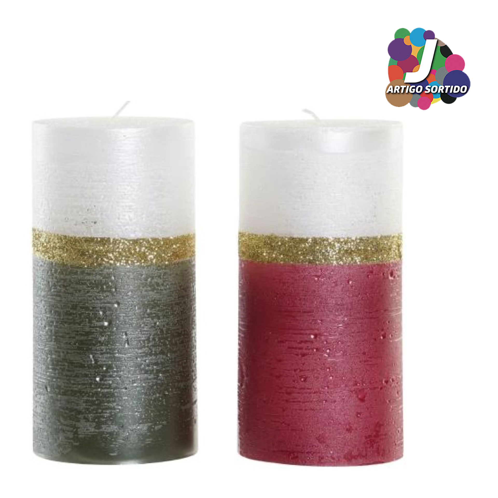 Vela c/purpurina JOM NV-184366