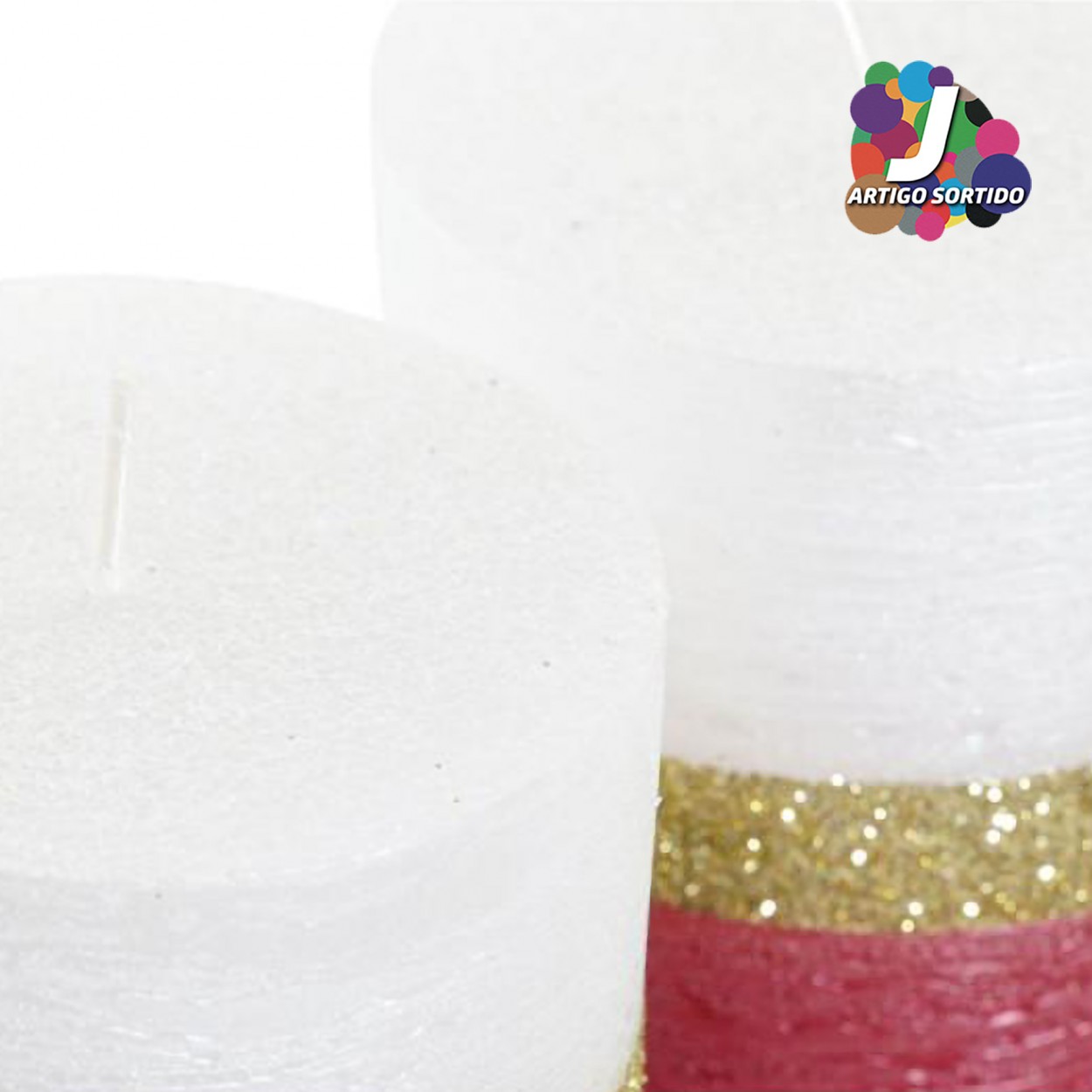 Vela cera purpurina JOM NV-184365