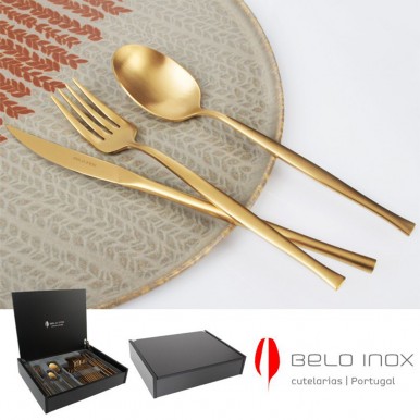 Faqueiro 24 Peas BELO INOX LUNA