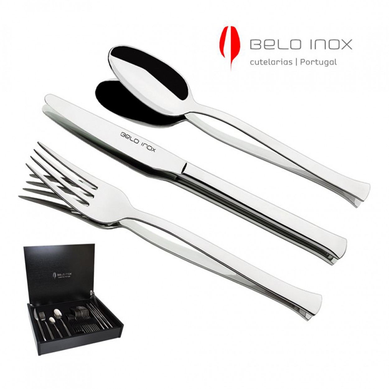 Faqueiro 24 peas BELO INOX BELO 13