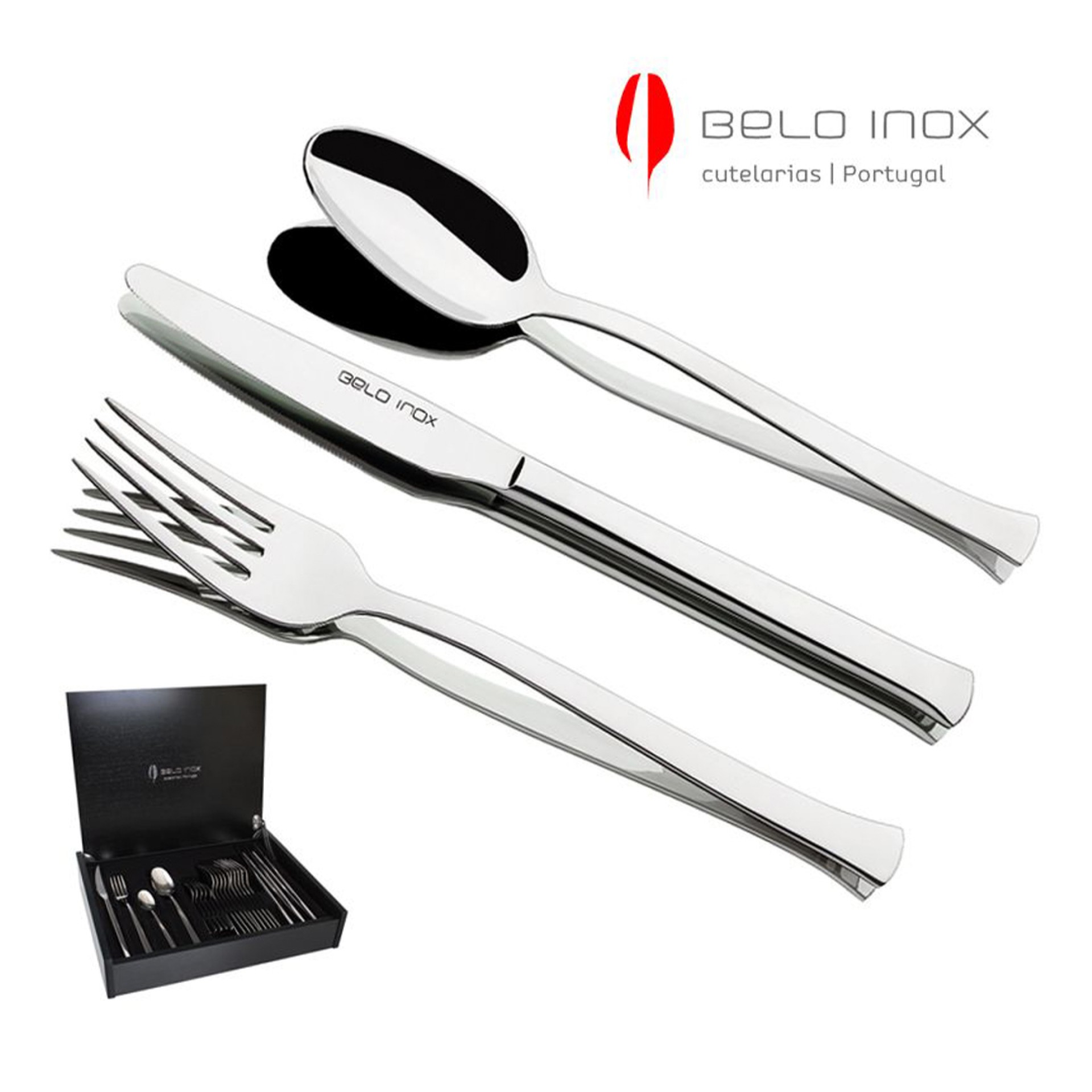 Faqueiro 24 peças BELO INOX BELO 13