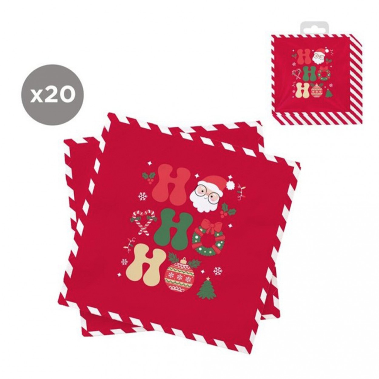 Conjunto 20 guardanapos JOM 3097170