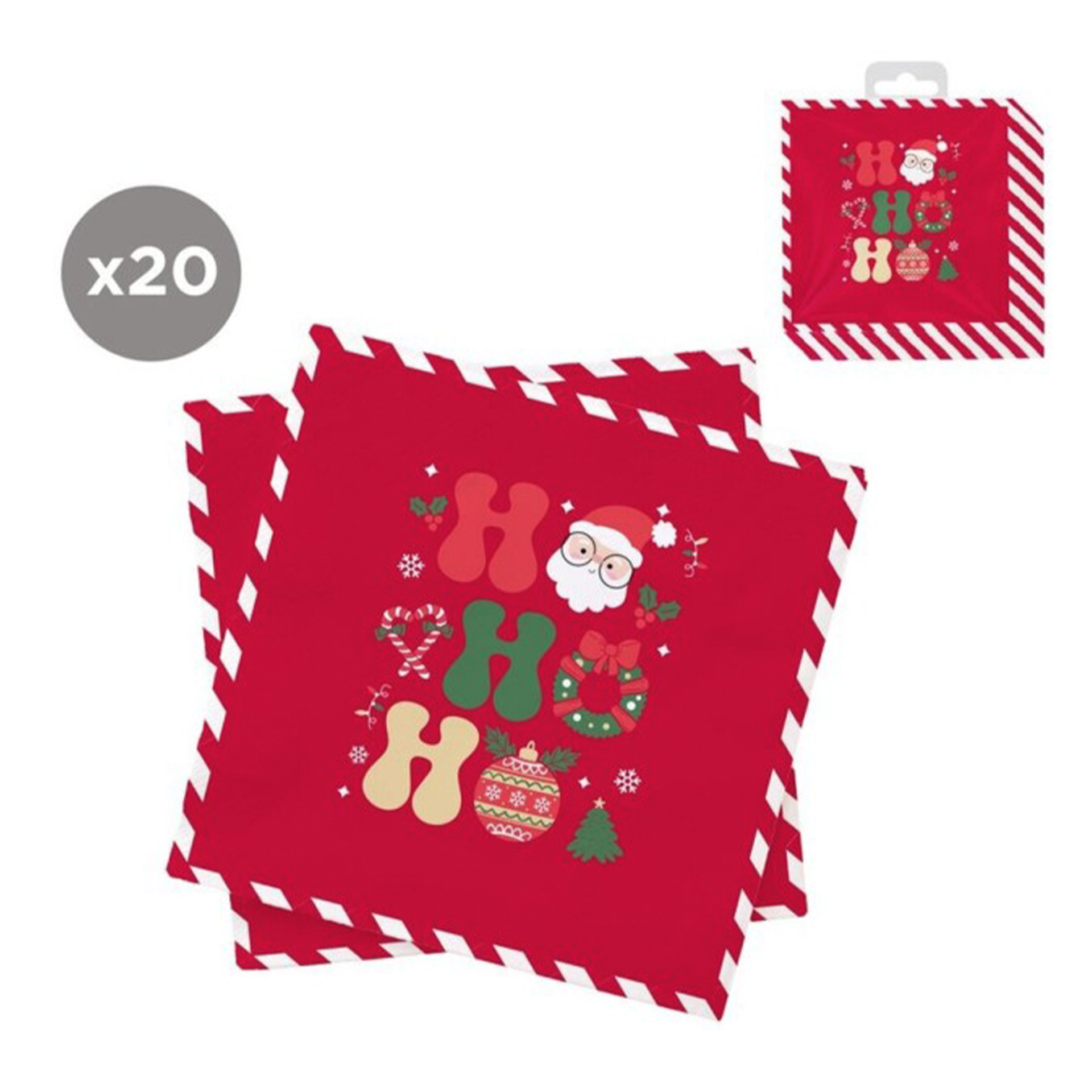 Conjunto 20 guardanapos JOM 3097170