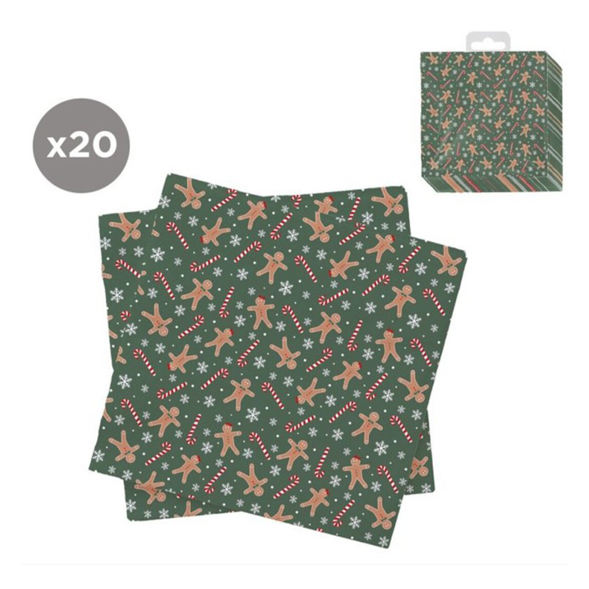 Conjunto 20 guardanapos JOM 3097164