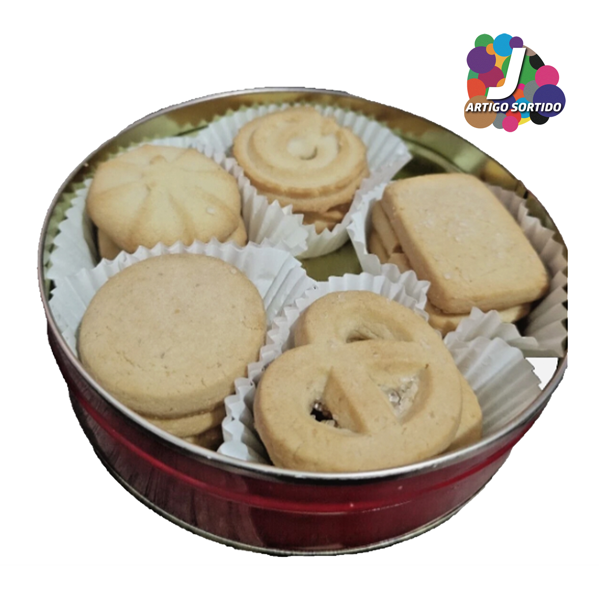 Caixa bolachas manteiga BECHYS CHRISTMAS