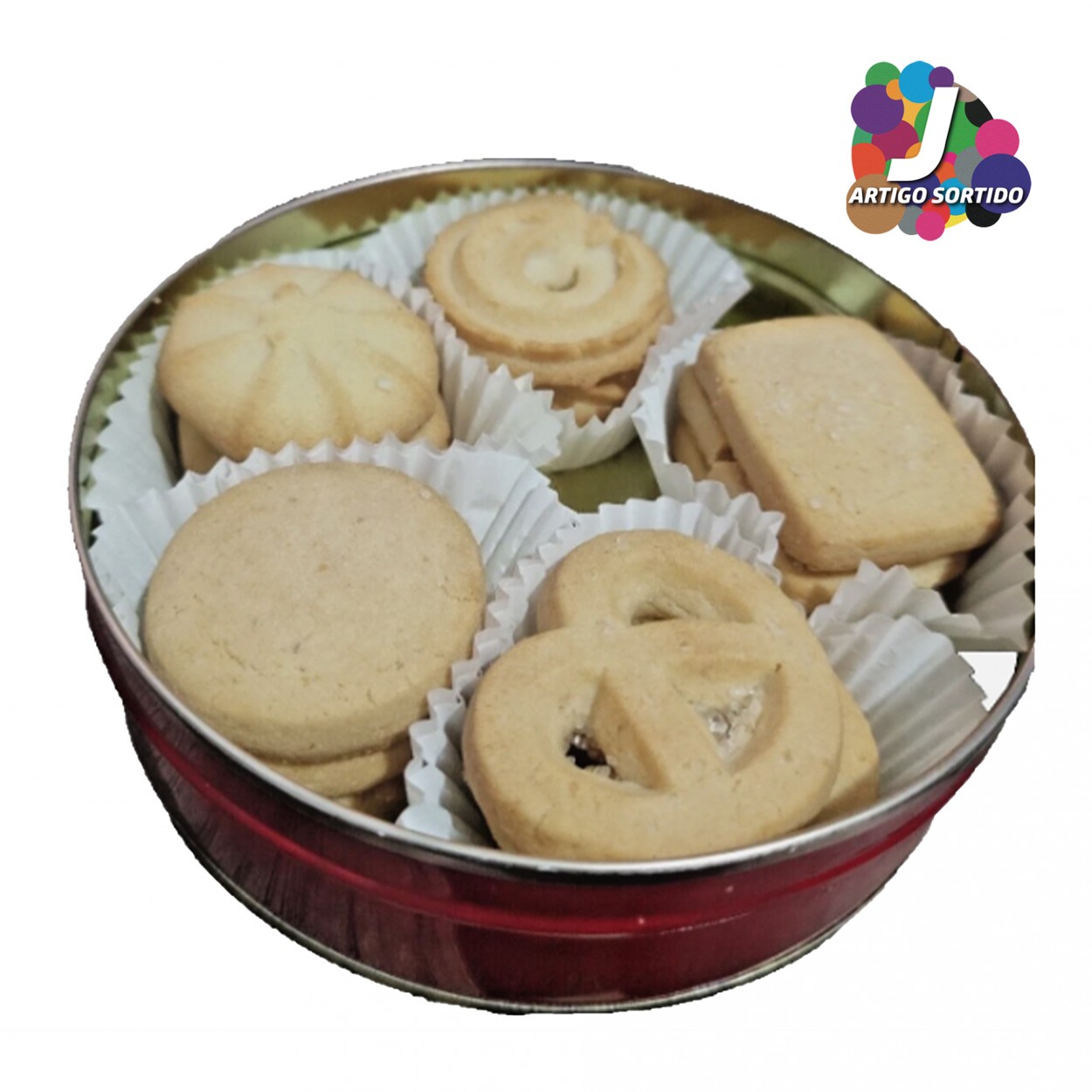 Caixa bolachas manteiga BECHYS CHRISTMAS