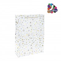 Saco papel anivers�rio JOM ABD110490 ESTRELAS