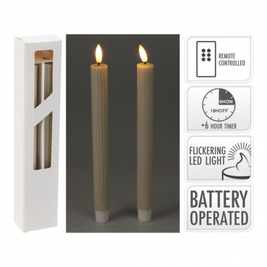 Pack 2 velas led JOM AWL100310