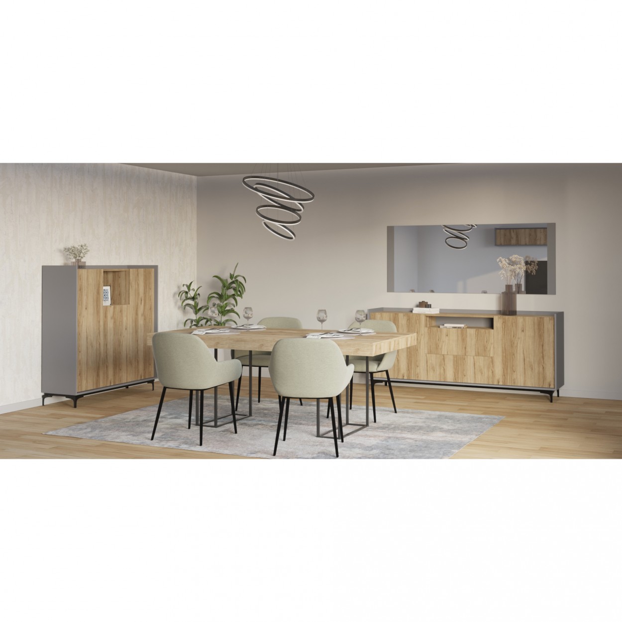 Mesa de sala extensivel JOM Industria Setubal