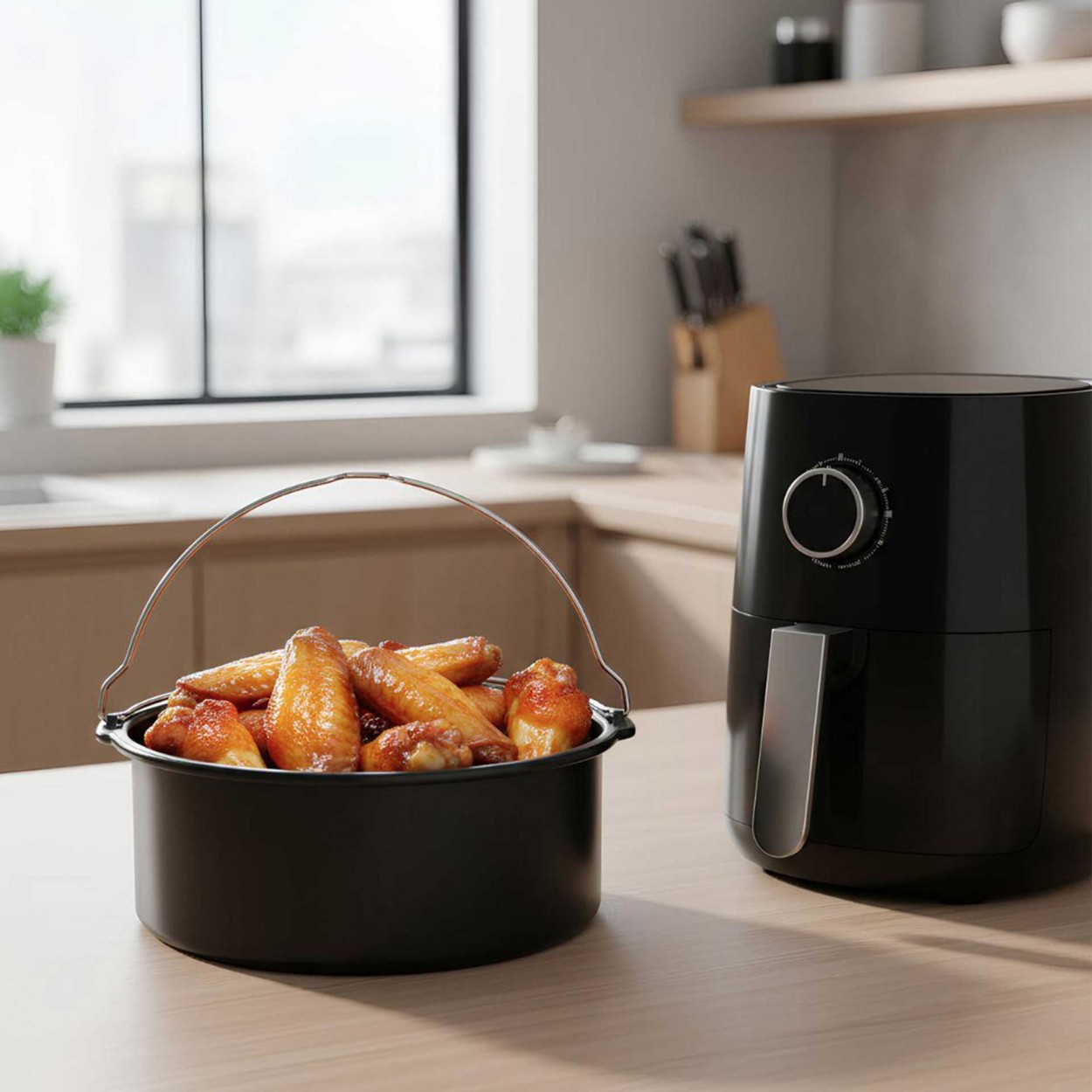 Forma redonda Air Fryer PIREX 5429314