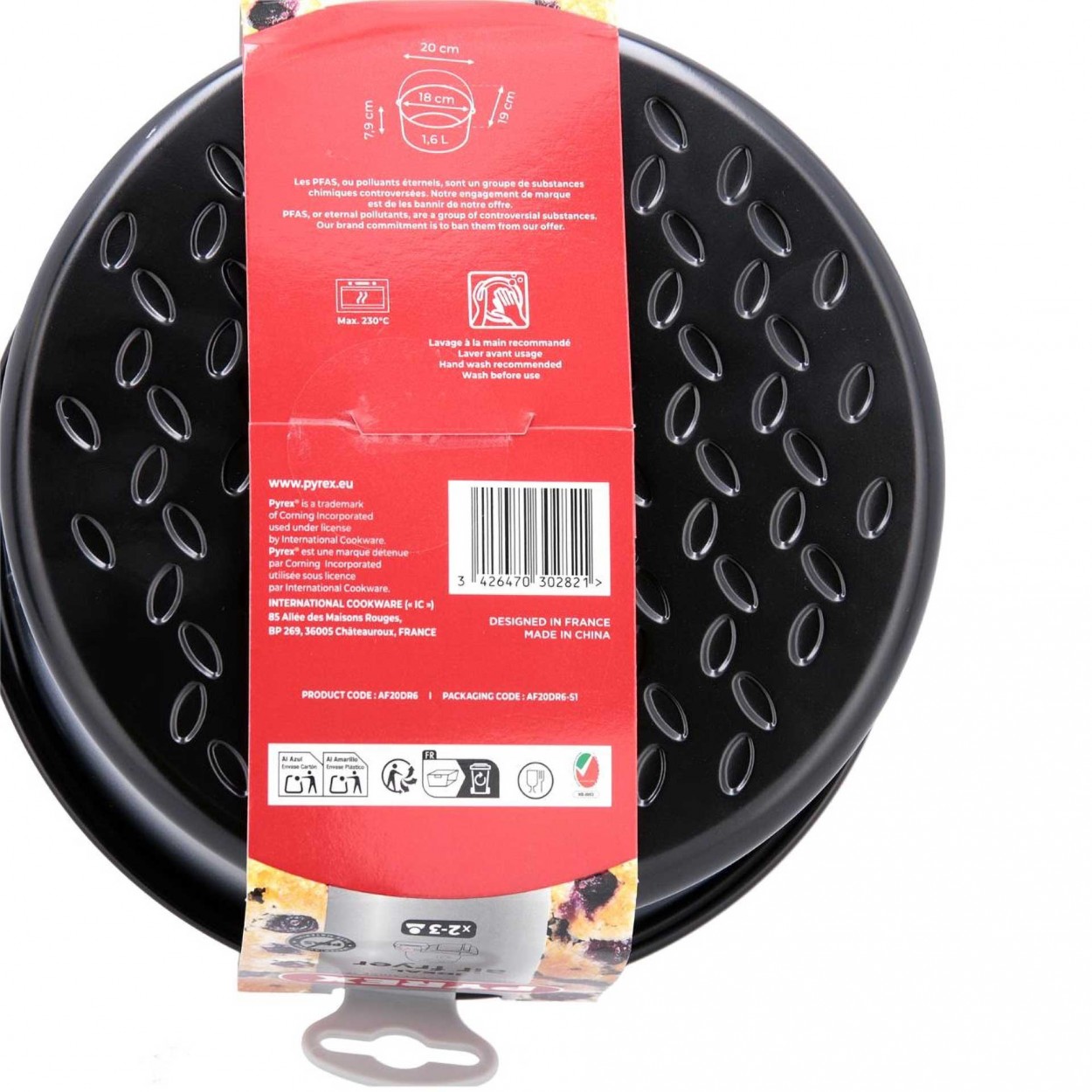 Forma redonda Air Fryer PIREX 5429314