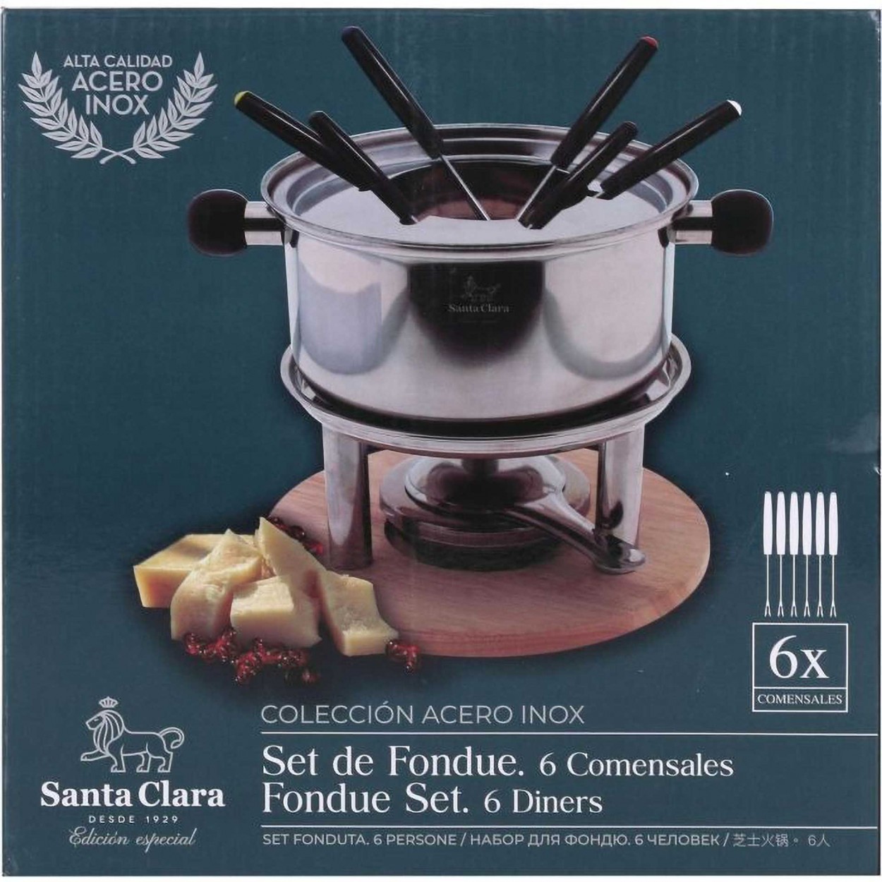 Fondue para 6 pessoas JOM SANTA CLARA