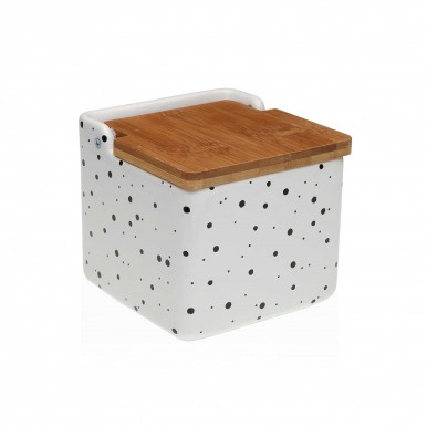 Saleiro com tampa bambu JOM 2144-0562 SPECKLE