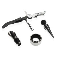 Conjunto 4 acess�rios vinhos JOM 2122-0107