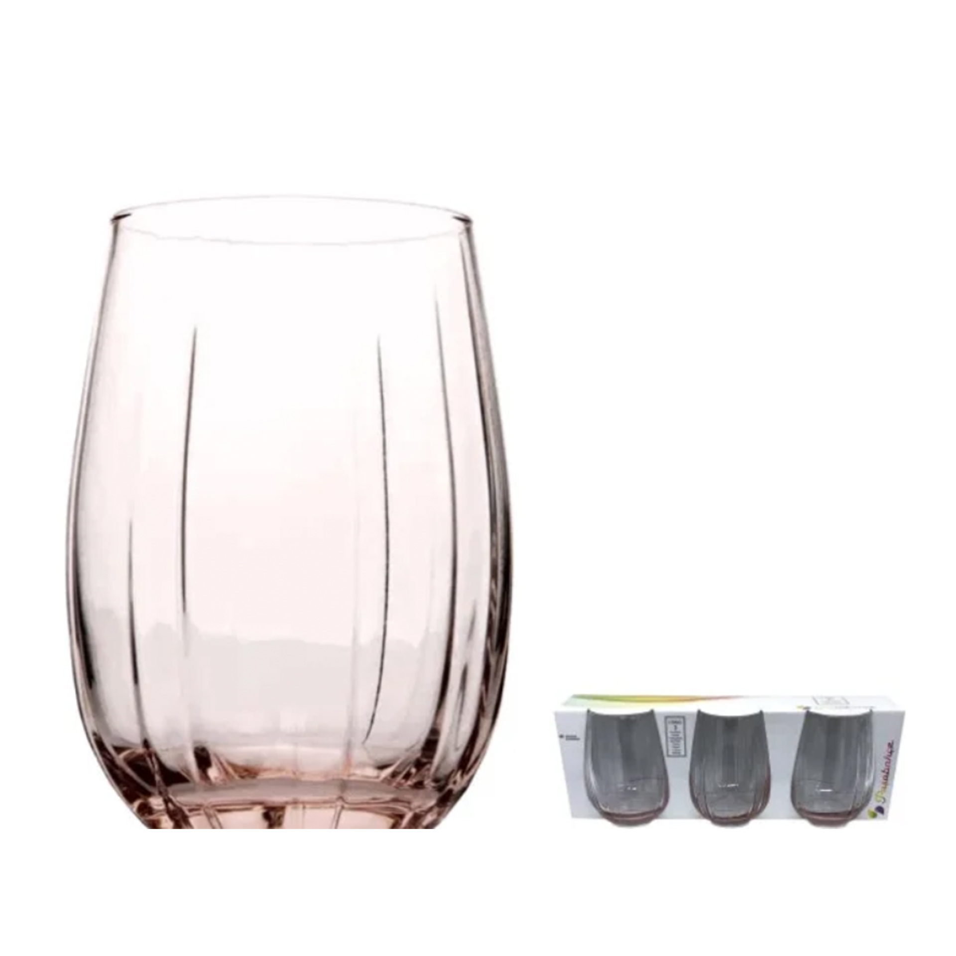 Conjunto 3 copos JOM 420405