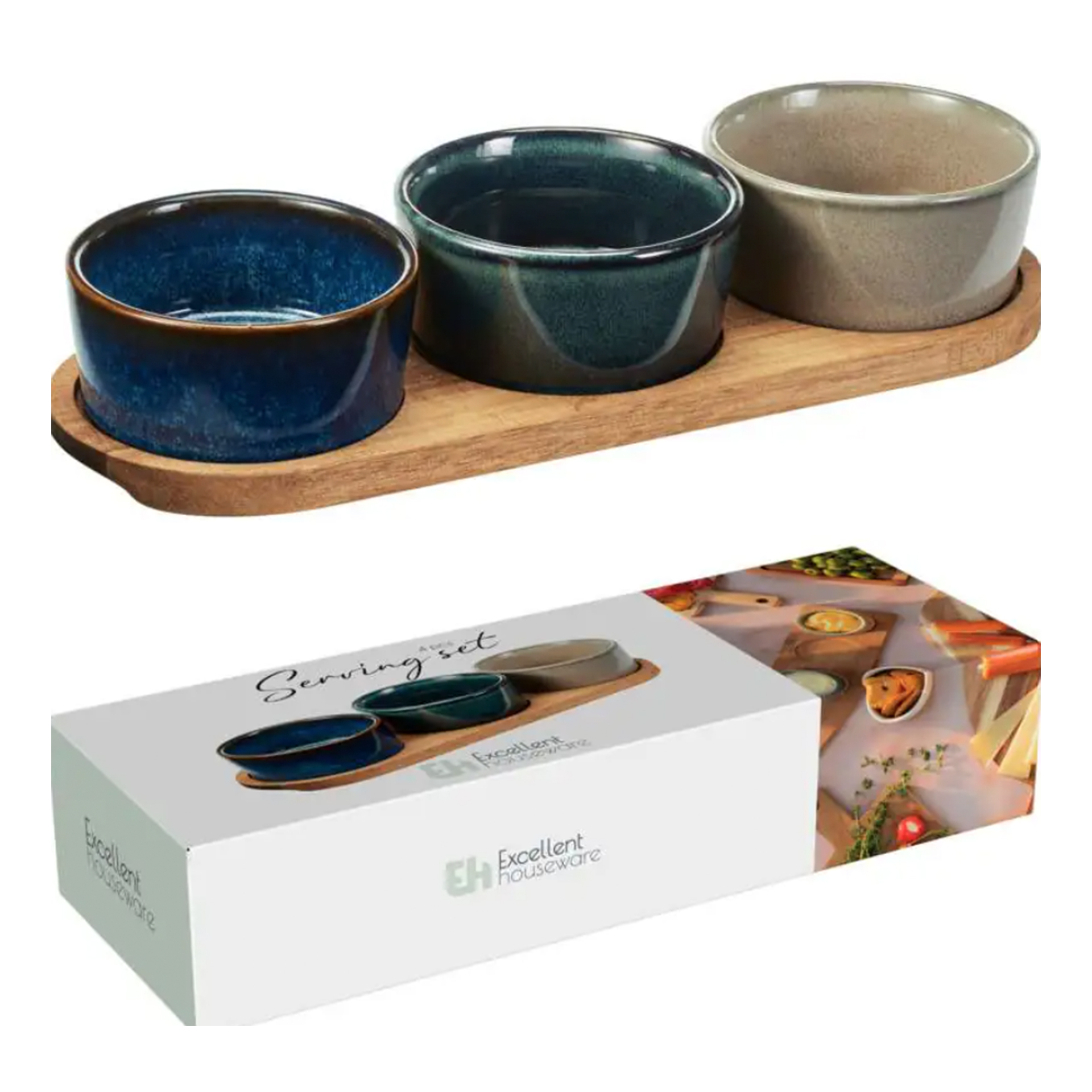 Conjunto 4 peças aperitivo JOM 278001170