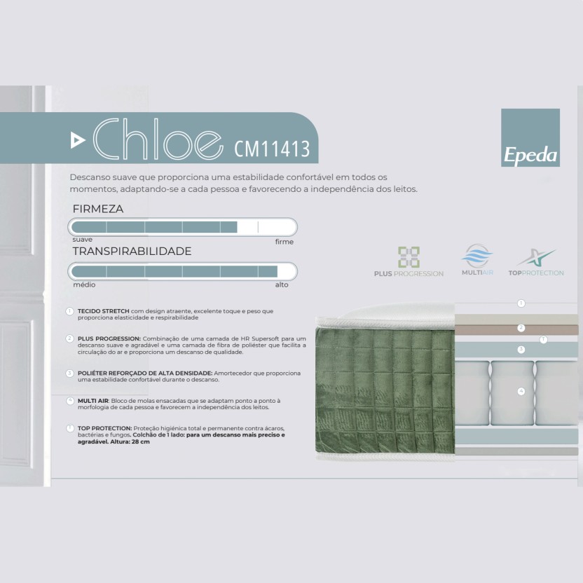 Colch�o EPEDA CHLOE CM11413