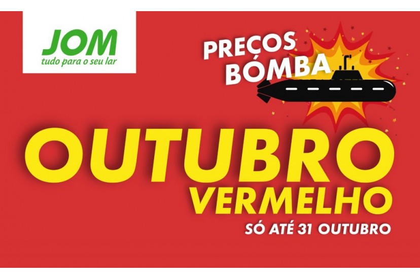 Novo folheto JOM: como (re)decorar a casa com os preos bomba de outubro