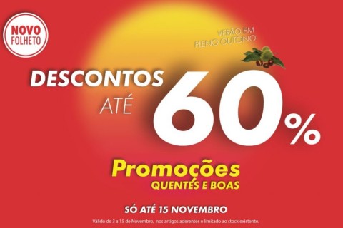 Promoções quentes e boas só na JOM: sugestões imperdíveis