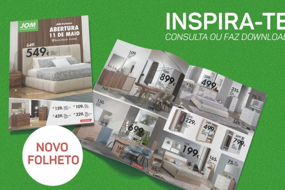 Inspira-te: novo folheto JOM Inspira-te: novo folheto JOM