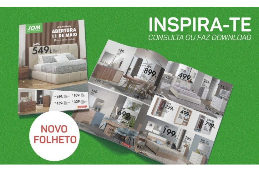 Inspira-te: novo folheto JOM